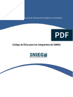 Codigo Etica Del SNIEG