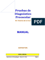 Pruebas de Desarrollo Preescolar