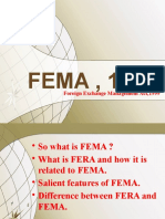 FEMA, 1999: Foreign Exchange Management Act, 1999