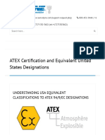 ATEX Certification and Equivalent United States Designations - Sensidyne PDF