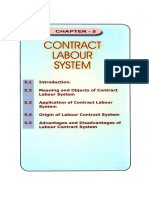 Contract labour management 