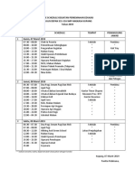 Time Schedule