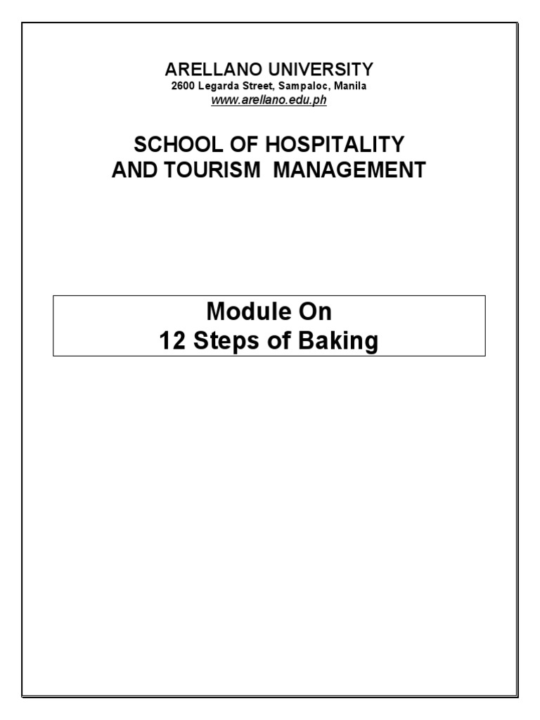 12 Steps of Bread Baking Process | PDF | Breads | Dough