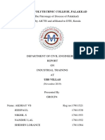 St. Mary's Polytechnic College Civil Engineering Internship Report