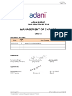 OHS-13 Management of Change