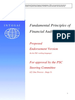 Fundamental Principles of Financial Auditing: Proposed Endorsement Version