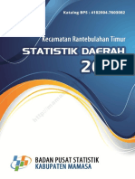 Statistik Daerah Kecamatan Rantebulahan Timur 2014 PDF