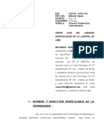 Demanda Contencioso Administrativa Laboral por incremento de remuneración de Sub Oficial de la PNP