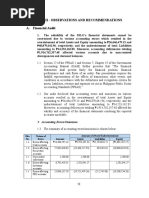 Part Ii - Observations and Recommendations A. Financial Audit