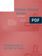 Ancient Chinese Numeral System