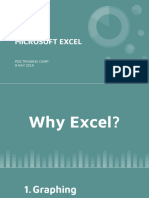 Training Microsoft Excel: Pds Training Camp 9 MAY 2019