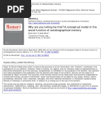 Why Are You Telling Me That