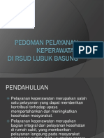 Pedoman Pelayanan Keperawatan