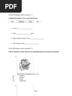 Vocabulary: Complete The Sentence. Use A Word From The Box