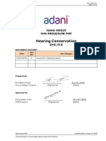 Hearing Conservation: Adani Group Ohs Procedure For