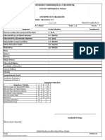 Informe de Evaluacion