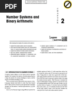 Number Systems and Binary Arithmetic: C H A P T e R