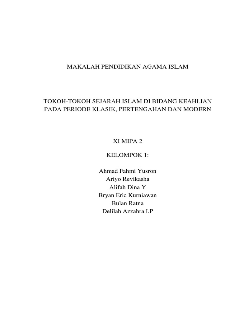 Tokoh Pendiri Persatuan Islam