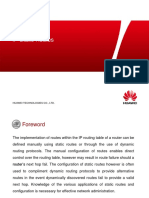 IP Static Routes: Huawei Technologies Co., LTD