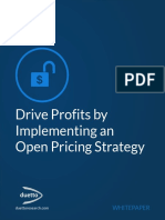 Drive Profits by Implementing an Open Pricing Strategy