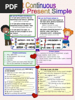 Present Continuous or Present Simple Grammar Drills 24365