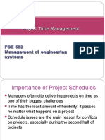 FGE582 Project Time Management