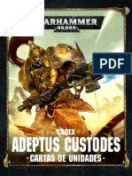 Codex Custodes - Cartas de Unidades