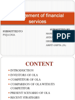 Management of Financial Services: Submitted by Submitted To