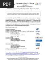 flyer eu values - closing dissemination event