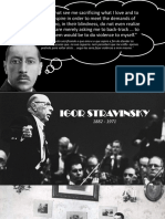 Igor Stravinsky Feito