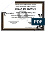 Diplomas de Concursos