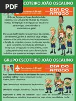 Dia Do Amigo Ideias e Programação 2019 Gejo ALCATÉIA ANDREY