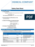 SDS For Sodium Hypochlorite Solution, 2.5%