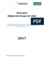 Guía para Debate de Grupo SIN LÍDER