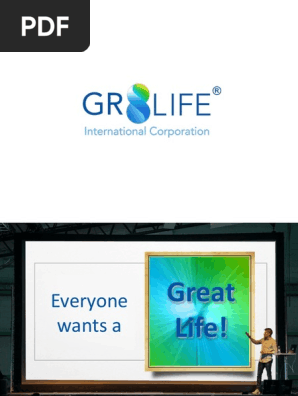 Gr8Life International: Wellness & Opportunity | PDF | Business