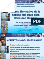 DDCTS Marco Normativo de La Calidad Del Agua (1)