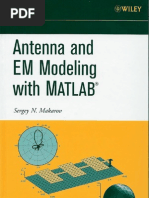 Download Antenna Em Modeling Matlab by Marcelo Perotoni SN41875602 doc pdf