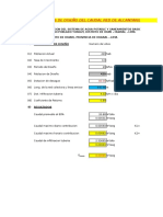 Calculo Hidraulico de Camara de Rejas y Desarenador Santa Cruz