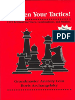 Sharpen Your Tactics - 1125 Brilliant Sacrifices, Combinations, and Studies PDF