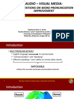 Action Research Presentation Format