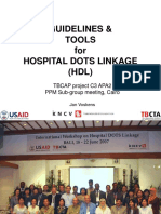 Guidelines and 1tools For Implementing Hospital Dots Linkage
