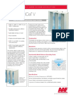 Varicel V: High Efficiency Supported Pleat Filters