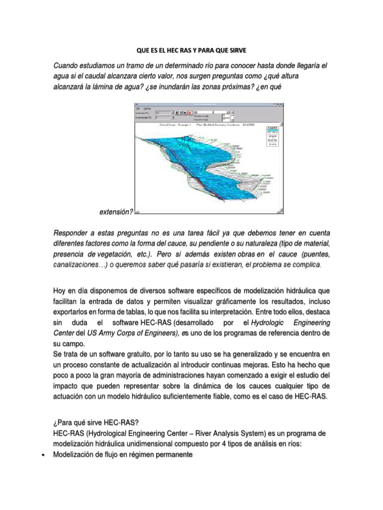 Que Es El Hec Ras y para Que Sirve | PDF