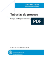 ASME B31-3 Criterios de Aceptación