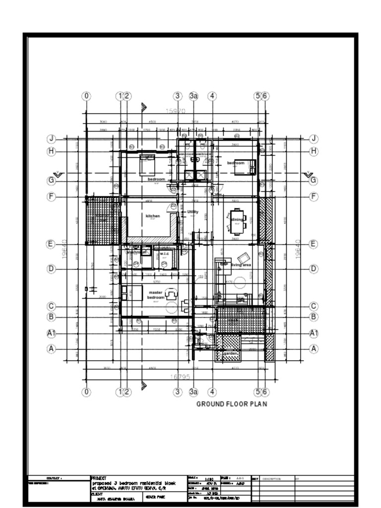 Ground Floor Plan Layout Overview | PDF