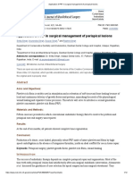 Application of PRF in Surgical Management of Periapical Lesions