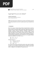 Soeteman Legal Logic or Can We Do Without PDF