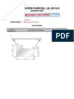 Examen de Mecánica Vectorial Del 2013