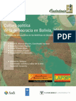 Cultura Politica Bolivia 2010