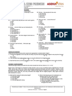 B. Study: Tes Bahasa Inggris - 1 Topik: Present Tenses: Structure and Written Expression